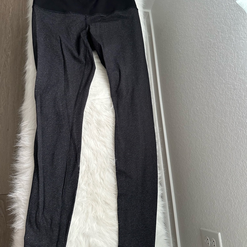 Lululemon Athletica Black Leggings Slim Fit Stretch